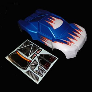 11036B PRINTED BODY - BLUE ,W/DECAL