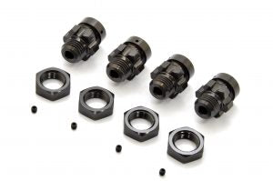 11067 HOBAO CNC HEX CONVERSION WHEEL HUB, 4PCS