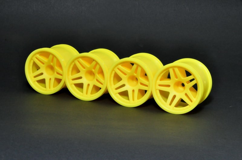 11106Y HOBAO TT 2.0 WHEEL-YELLOW, 4PCS