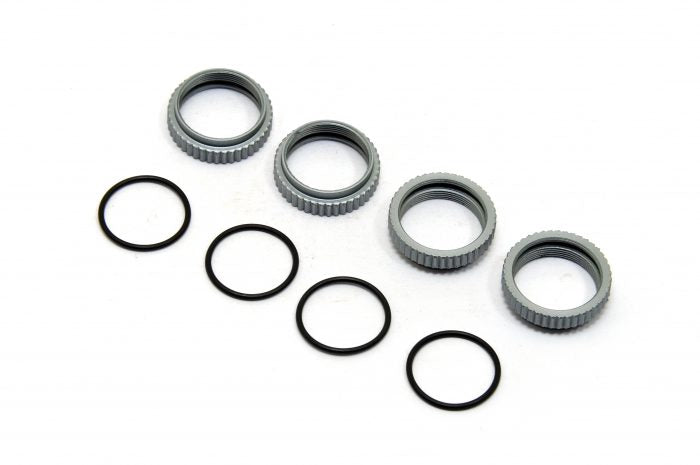 11266 HOBAO HYPER MINI ST THREADED SHOCK COLLARS