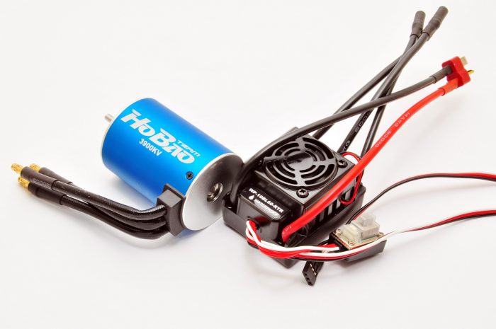 11330WP HOBAO 1/10 60A WATERPROOF BRUSHLESS ESC & 3900KV BRUSHLESS MOTOR