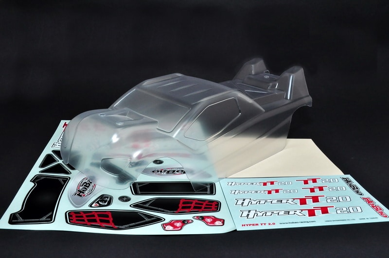 11385 1/10 HYPER TT 2.0 BODY SHELL -CLEAR