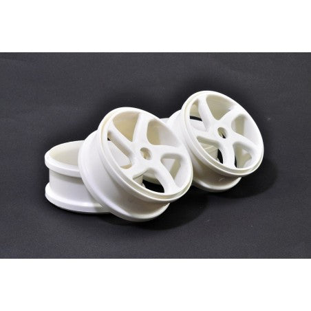 224058W WHEEL(WHITE) 4 PCS