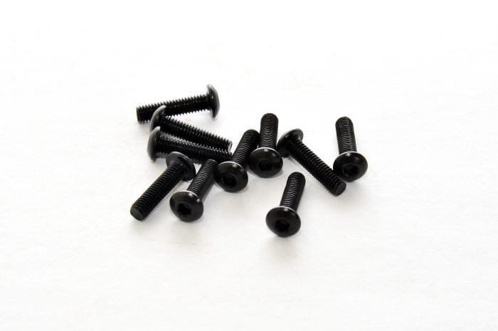 33312 M3x12mm HEX SOCKET BUTTON HEAD SCREWS, 10PCS