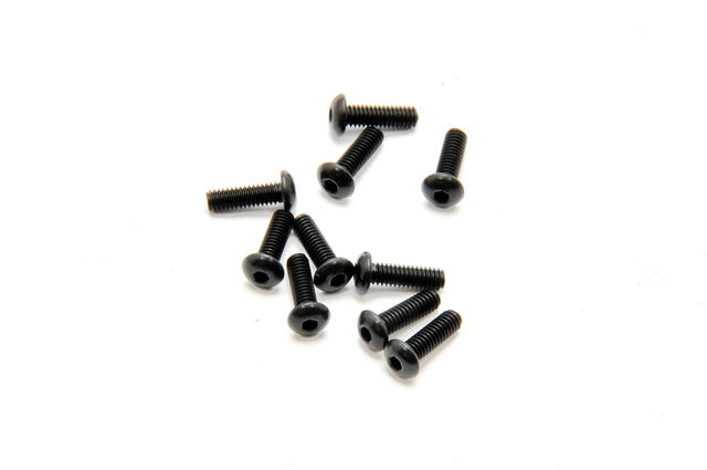 36206BH M2.6x6 ROUND HEAD SCREWS, 10PCS