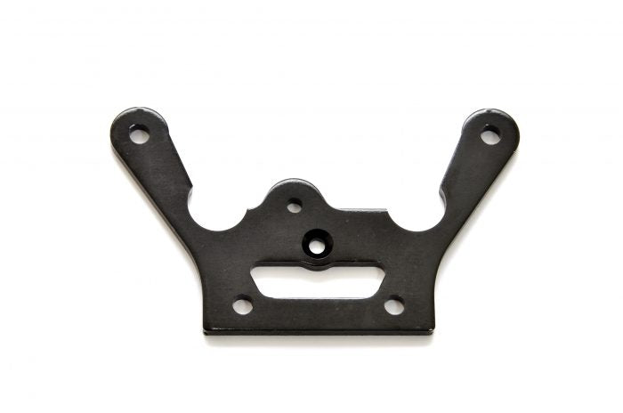 87071B Alum. Front Top Plate-Black , 1PC