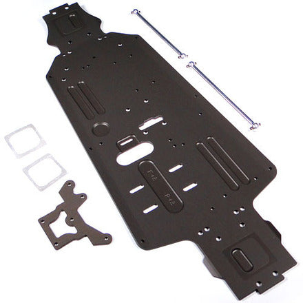 88200 Cnc Alum Chassis - Front + 2Mm Rear + 2 Mm