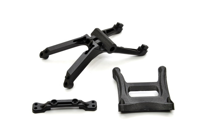 94082 MT Plus II Shock Front/ Rear Chassis Brace Set