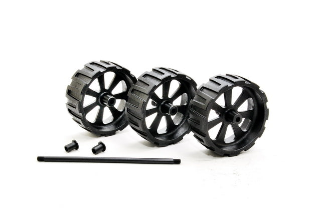 94093 MT Plus II Wheelie Bar Wheels, 3Pcs