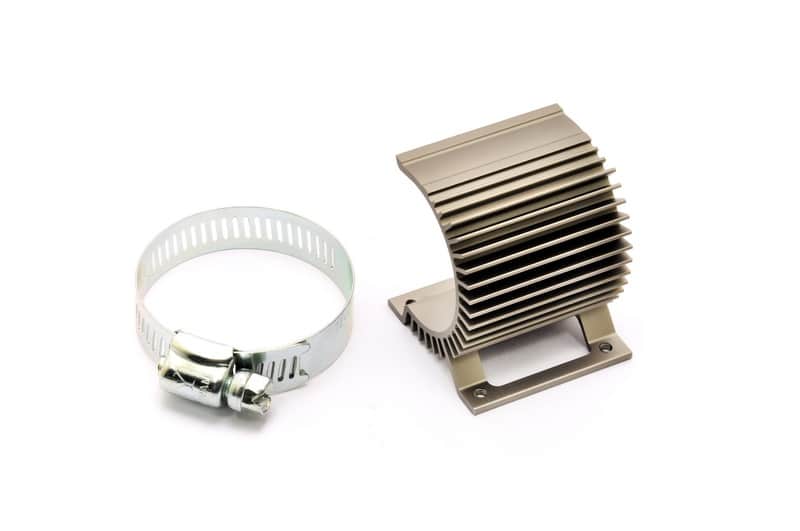 94124 MOTOR HEATSINK W/ HOSE CLAMP