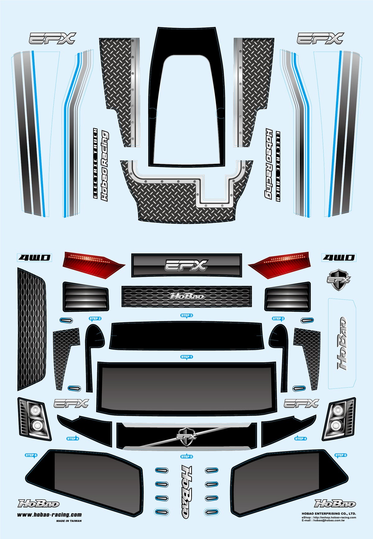 GPX4E-D1 Hyper EPX Decals