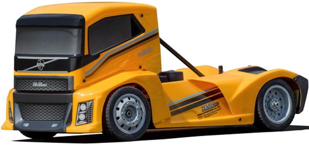 HB-GPX4E-Y HOBAO HYPER EPX 1/10 SEMI TRUCK ON-ROAD ARR, YELLOW BODY