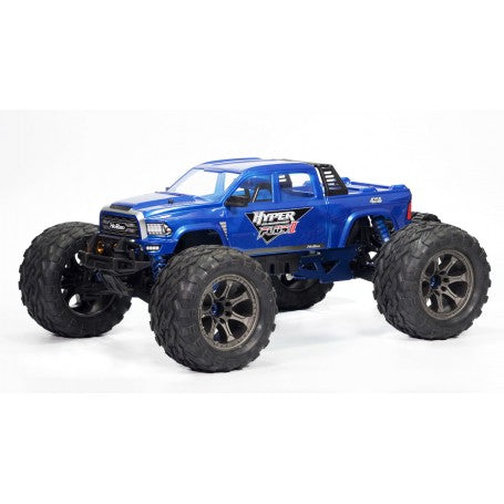 HB-MTE2-C150BU HOBAO HYPER MT PLUS II MONSTER TRUCK RTR, BLUE BODY