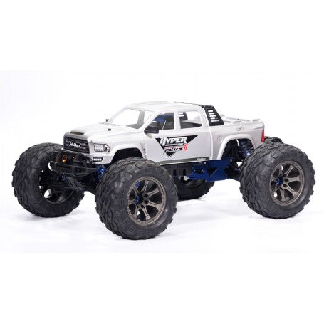 HB-MTE2-C150SV HOBAO HYPER MT PLUS II MONSTER TRUCK RTR, SILVER BODY
