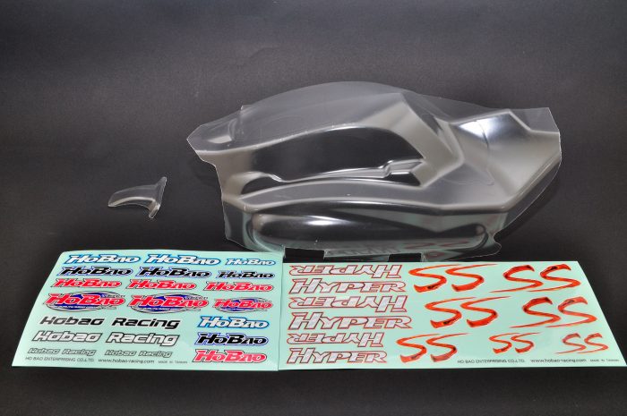 OP-0013 1/8 HYPER SS NITRO BUGGY BODY SHELL -CLEAR