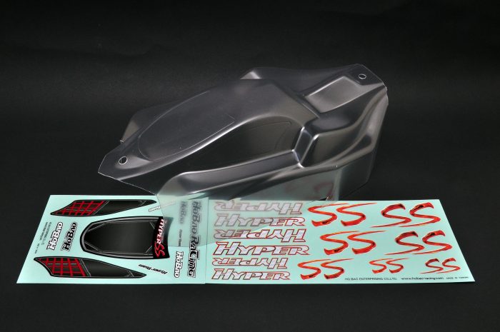 OP-0031N NEW 1/8 HYPER SS ELECTRIC BUGGY BODY SHELL -CLEAR