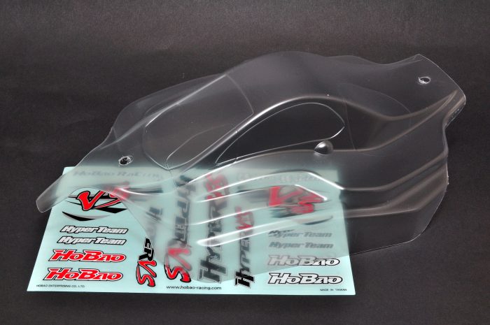 OP-0123 1/8 HYPER VS BUGGY BODY SHELL -CLEAR
