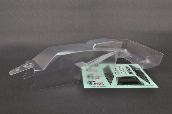OP1-0021N NEW 1/10 HYPER H2 BUGGY BODY SHELL & WING -CLEAR W/ DECAL