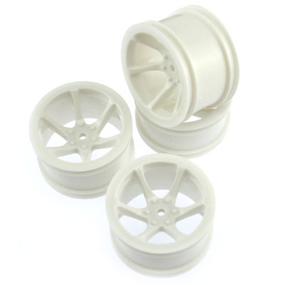 11274W Mini St 6-Spoke Wheel Set-White