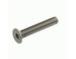 22204 TITANIUM HEX SOCKET FLAT HEAD SCREW(3 X 18MM)10PCS