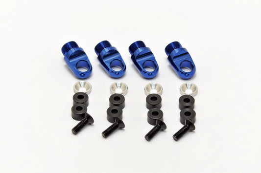 230108 CNC Alu. Shock Cap, 4Pcs W/Gasket