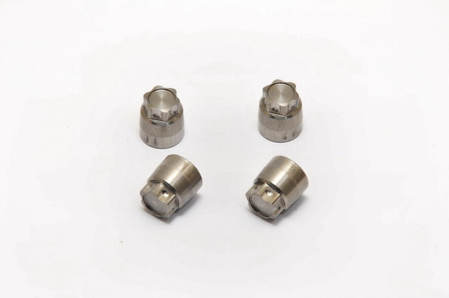 230119 CNC Alu. Flange Nuts For Wheel (4mm), 4 Pcs