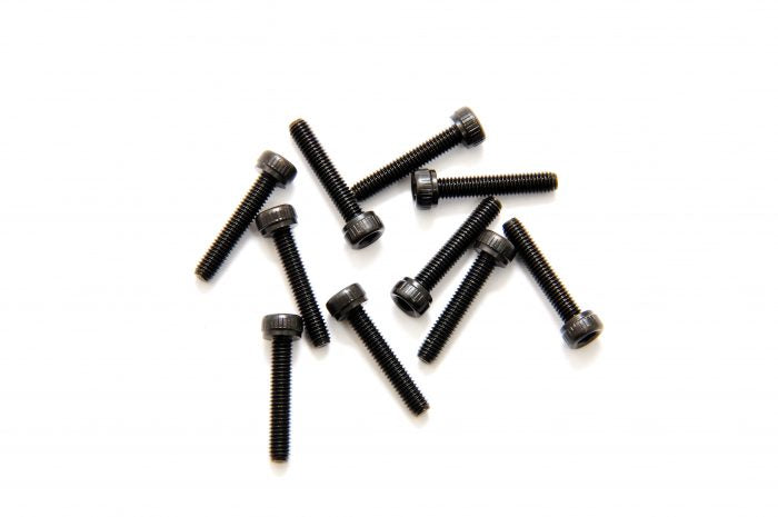 32316 M3 x 16mm HEX SOCKET HEAD CAP  SCREWS, 10PCS