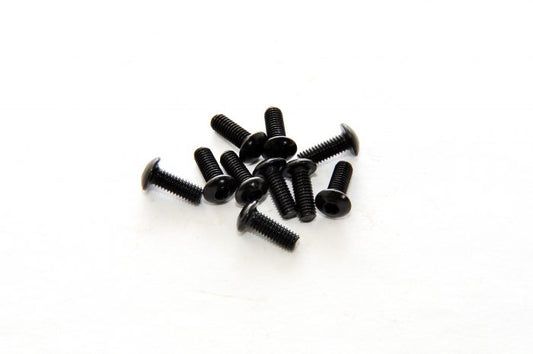 33308 M3x8mm HEX SOCKET BUTTON HEAD SCREWS, 10PCS