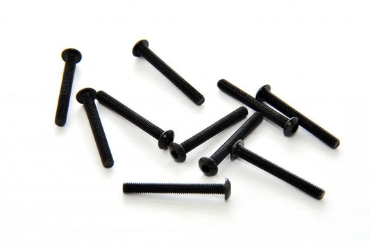 33325 M3x25mm HEX SOCKET BUTTON HEAD SCREWS, 10PCS