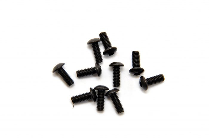 33410 M4x10mm HEX SOCKET BUTTON HEAD SCREWS, 10PCS