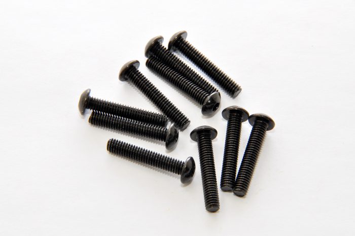 33422 M4x22mm HEX SOCKET BUTTON HEAD SCREWS, 10PCS