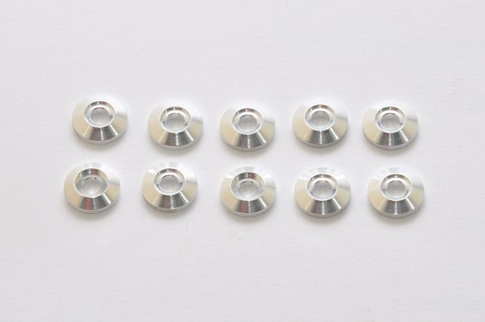 87044S Alum Collar 3.2x10mm, 10PCS