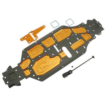 89652 Star Cnc Chassis +6Mm Rear Extension