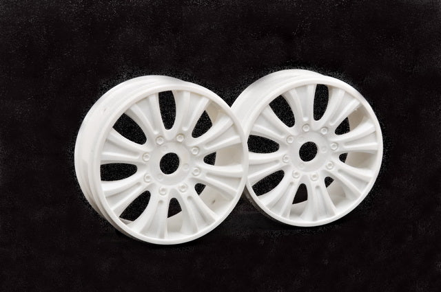 90070 GTB WHEEL (WHITE), 2PCS