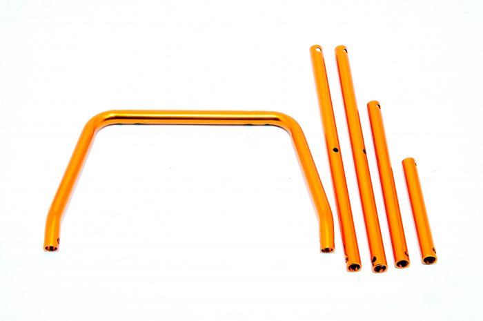 91003RG FRONT/MIDDLE CAGE TUBE (ORANGE)  (Cage & SS)