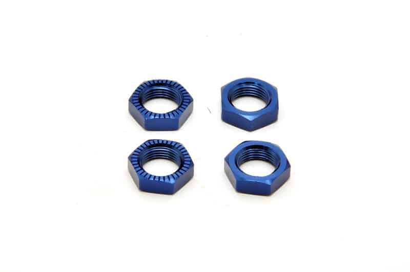 94121BU  ANTI-LOOSE WHEEL NUT 17mm- BLUE, 4PCS