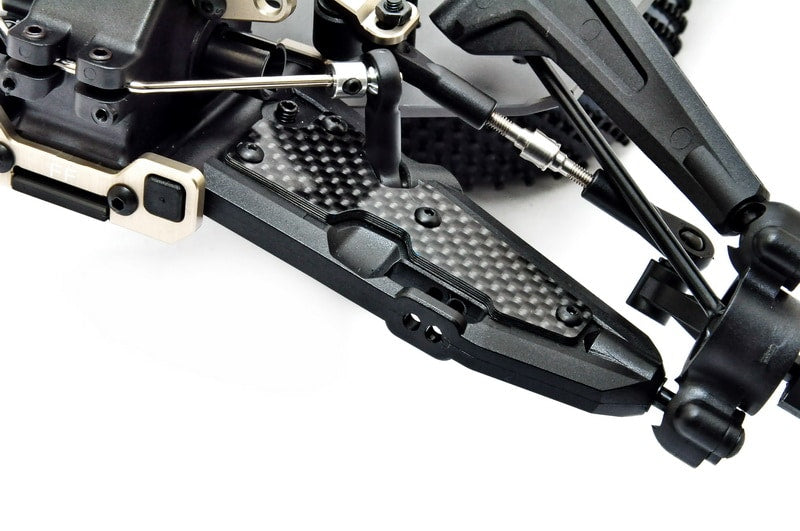 [OP1-0068] TT 2.0 CARBON FIBER FRONT LOWER ARM STIFFENER, 2PCS