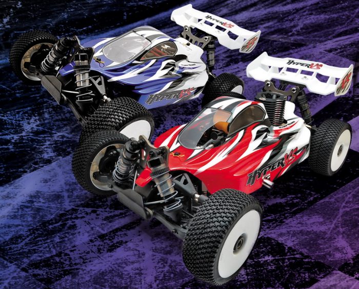 HB-VSE-C150R　HOBAO HYPER VSE  1/8 BUGGY ELECTRIC RTR, RED BODY (Ultra LX3e)