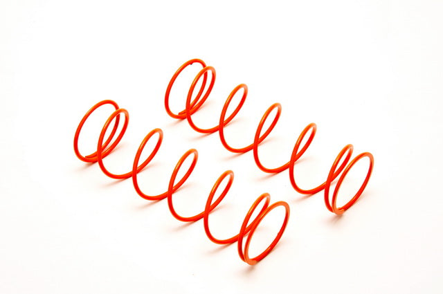 OP-0046 SS REAR SHOCK SPRING-ORANGE, 2PCS