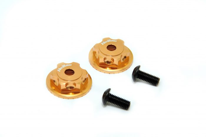 OP-0091 Dobule Locking Dust Proof Wheel Nuts (2pcs) Gold