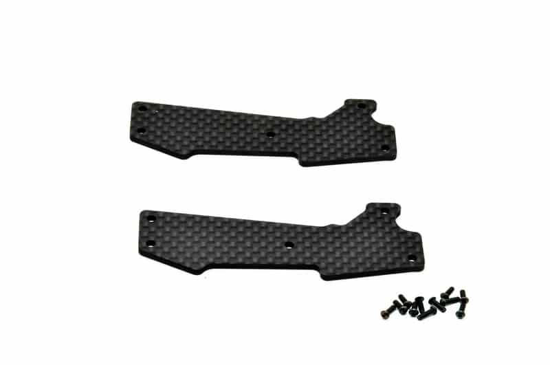 [OP1-0069] TT 2.0 CARBON FIBER REAR LOWER ARM STIFFENER, 2PCS