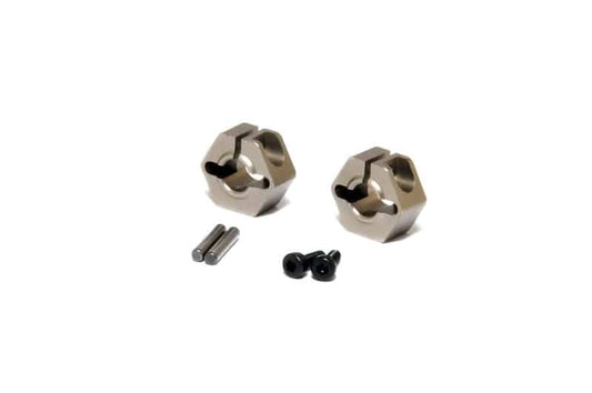 [OP1-0076] TT 2.0 CNC ALUM REAR WHEEL HEX HUB ( +1mm)