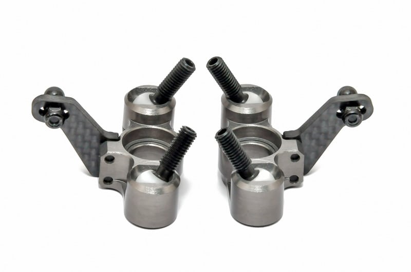 [OP1-0077] TT 2.0 CNC ALUM FRONT STEERING BLOCK SET