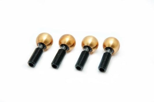 OP1-0080　HOBAO TT 2.0 BRASS STEERING PIVOT BALL SET